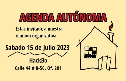 Agenda Autónoma de Bogotá - reunión