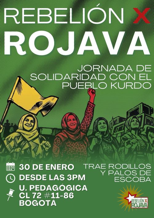 Rebelión x Rojava
Jornada de solidaridad con el pueblo kurdo
