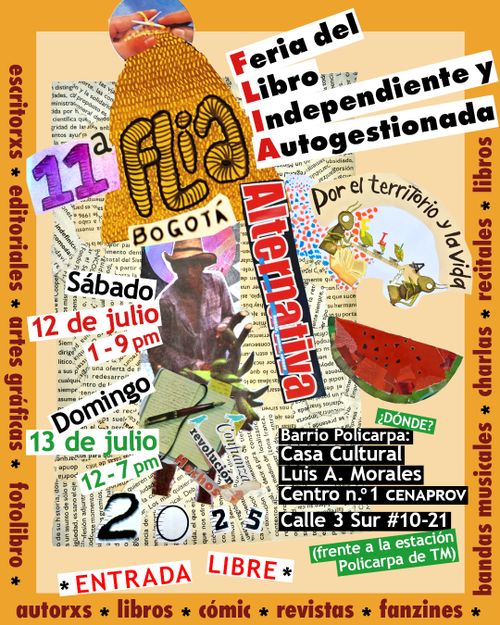 11va FLIA Bogotá - Feria del Libro Independiente y Autogestionada