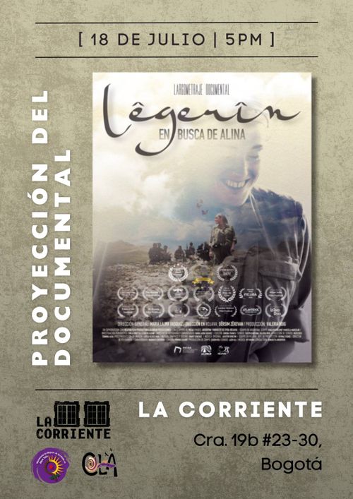 Proyección del documental Lêgerîn