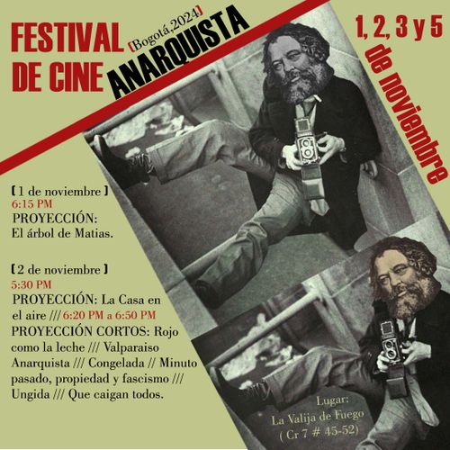 Festival de Cine Anarquista: Días 1 y 2