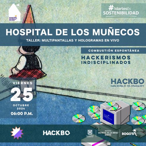 Hospital de los Muñecos: Multipantallas y Hologramas en Vivo