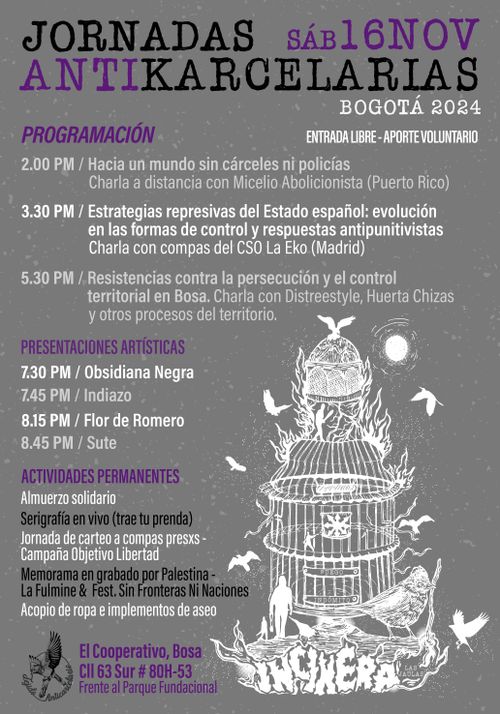 3as JORNADAS ANTICARCELARIAS