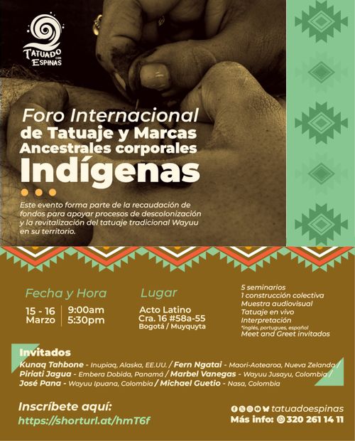 Primer Foro Internacional de Tatuaje y Marcas Ancestrales corporales Indígenas