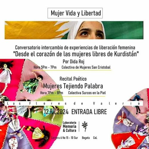 Mujer, vida, libertad. Intercambio de experiencias de liberación femenina