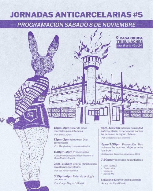 Jornadas anticarcelarias #5 - Sábado 8