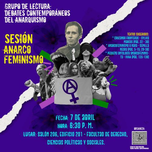 Grupo de lectura: Debates contemporáneos de los anarquismos