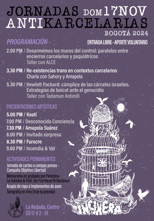 3as JORNADAS ANTICARCELARIAS