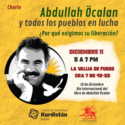 Conversatorio Abdullah Öcalan y todos los pueblos en lucha, ¿por qué exigimos su liberación?