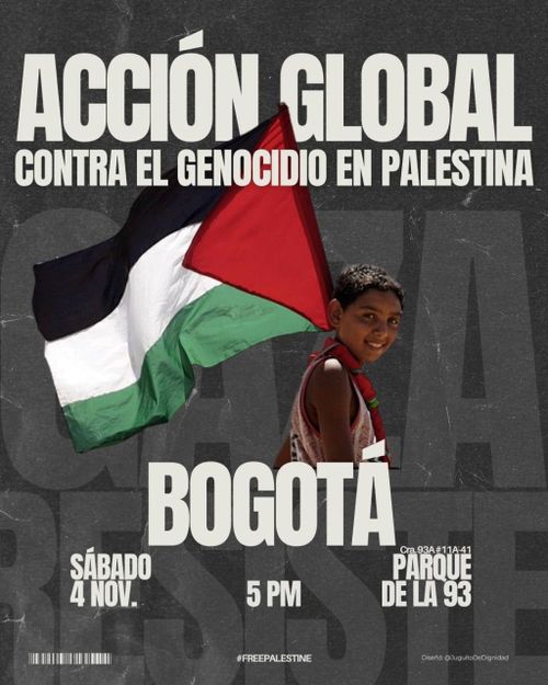 Acción Global Contra el Genocidio en Palestina 🇵🇸